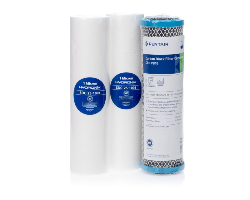 Essential RV Water Filter System - Total Solution with Blue Cage