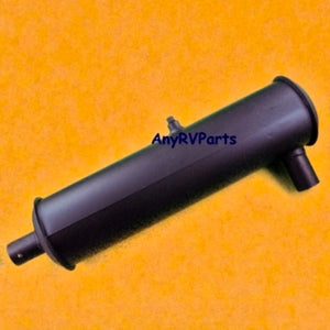 Generac Muffler Only 052108 Overall Dims: 19-3/4" length, 4-1/4" Diameter,  Inlet/Outlet 1-5/16" (pwy) - AnyRvParts.com