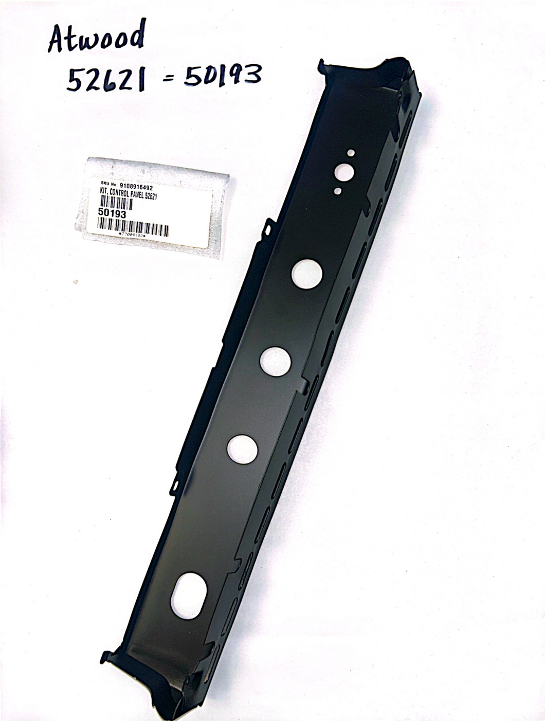 Atwood 52621 USE 50193 Control Panel, Black, Atwood & Vision (PWY)