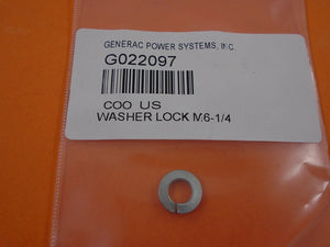 Generac 022097 Lock Washer M6-1/4 (PWY) - AnyRvParts.com