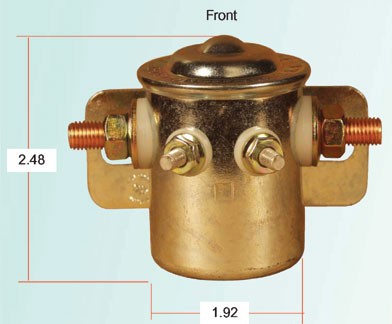 Generac G056739 RELAY SOLENOID 12VDC PNL MNT Dropshipped from Manufacturer