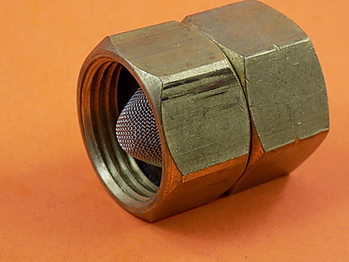 Generac 089983 Brass Hose Water Connector w/ Screen - AnyRvParts.com