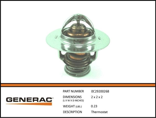 Generac 0C29200268 Thermostat Product is OBSOLETE Dropshipped from Manufacturer