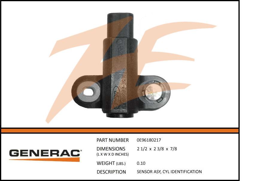 Generac 0E96180217 Cylinder Identification Sensor Assembly Product is OBSOLETE Dropshipped from Manufacturer