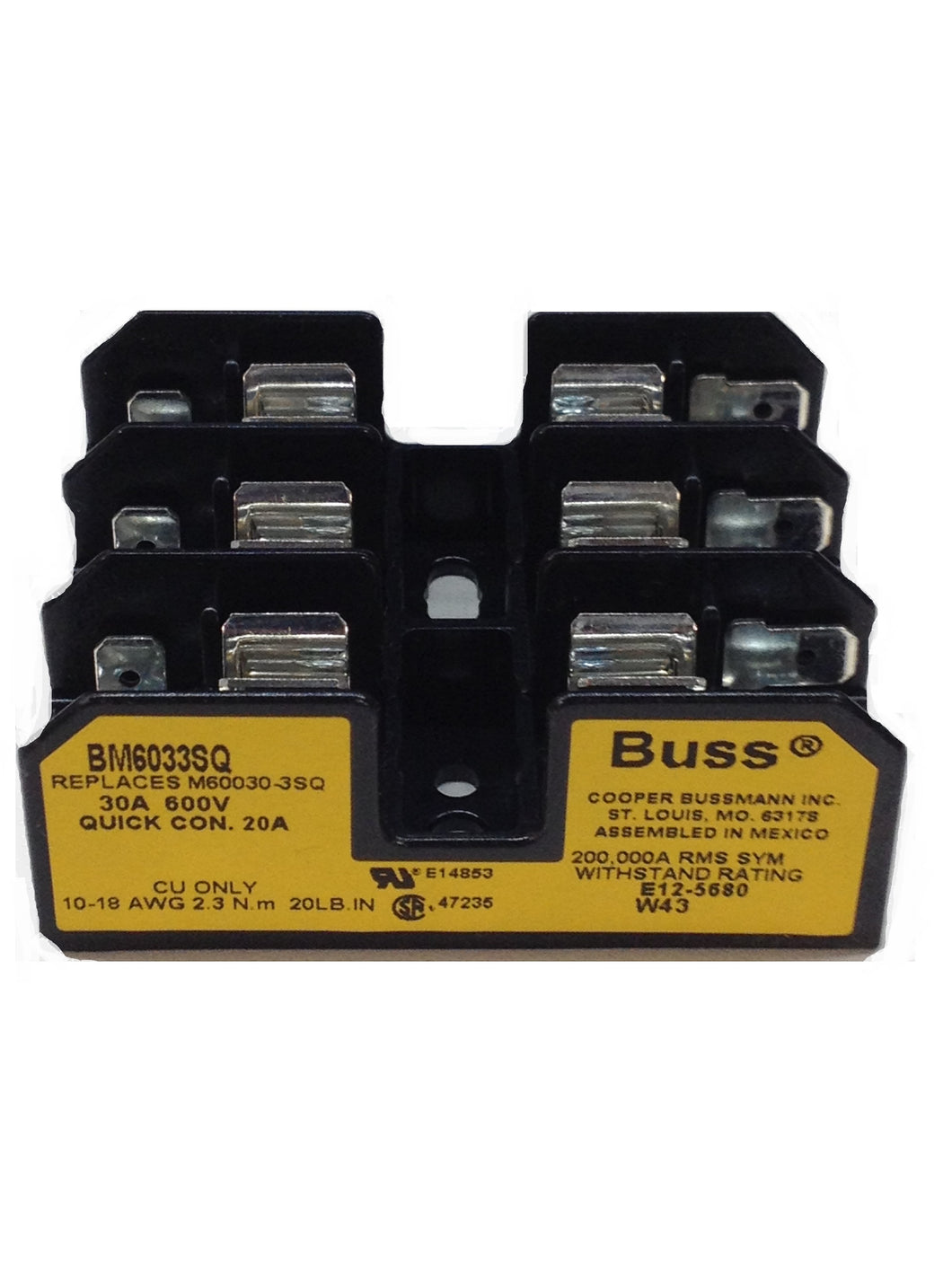 Generac 0D2572 FuseBLOCK 30A 600V 3POS W/SQ Product is OBSOLETE Dropshipped from Manufacturer