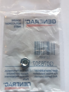 Generac 076307 Nut Jam M6-0.75 Fine Thread