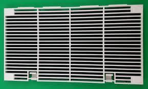 Dometic 3104928001 OEM RV Classic Design Air Conditioner Grille Assembly with Air Filter - Replacement Part - Colonial White