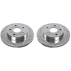Power Stop Drilled & Slotted Rotor Pair AR8750XPR