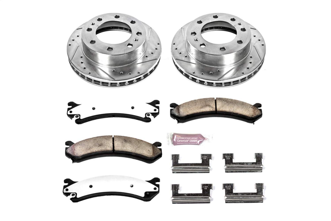 Power Stop K202036 Front Z36 Truck and Tow Brake Kit
