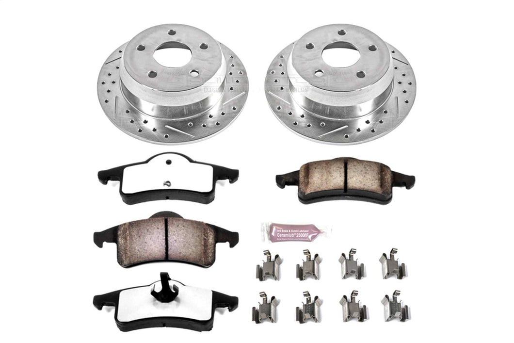 Power Stop K215136 Rear Z36 Truck and Tow Brake Kit