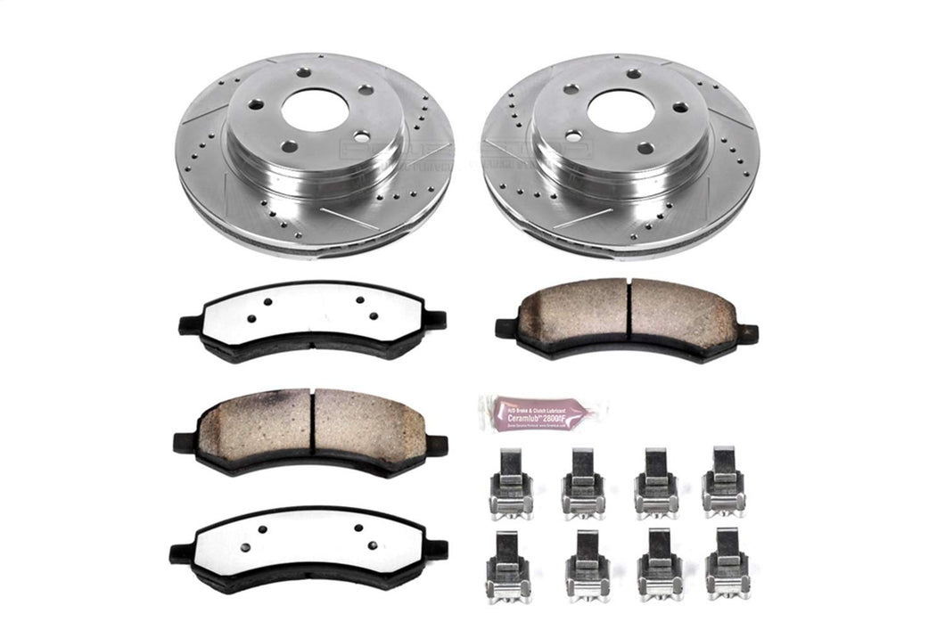 Power Stop K216336 Front Z36 Truck and Tow Brake Kit