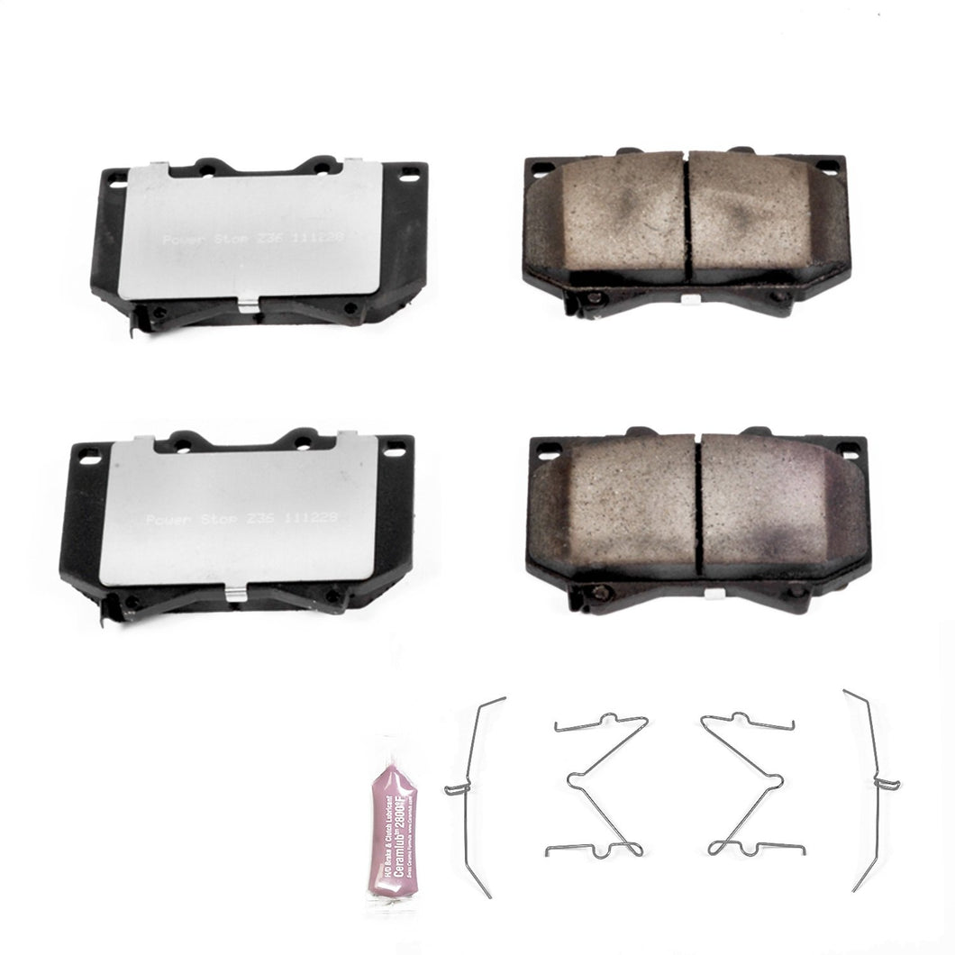 Power Stop Z36812 Front Z36 Truck and Tow Brake Pads