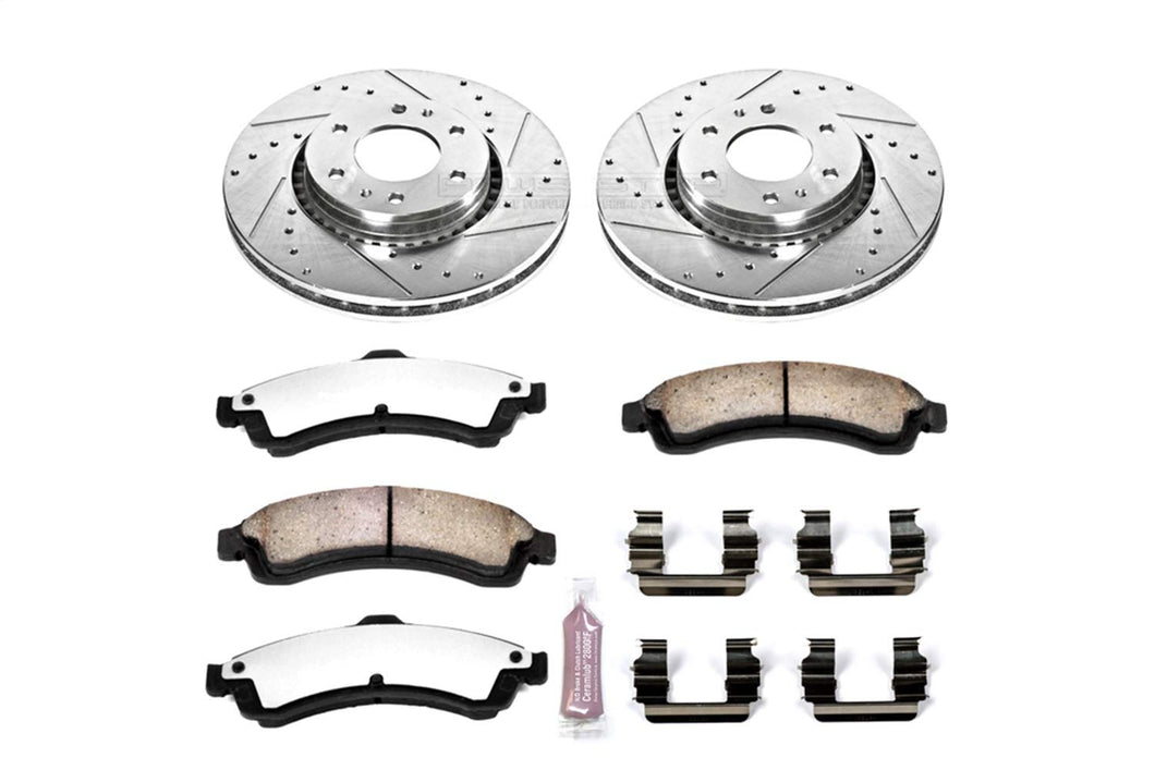 Power Stop K206136 Front Z36 Truck and Tow Brake Kit