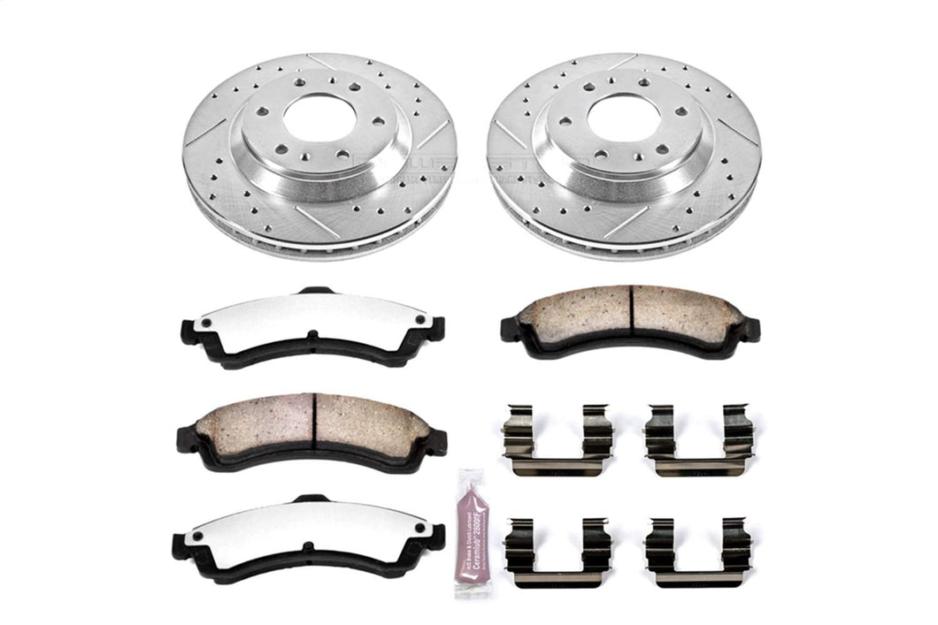 Power Stop K205736 Front Z36 Truck and Tow Brake Kit