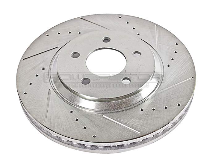Power Stop Drilled Slotted Rotor AR8171XR