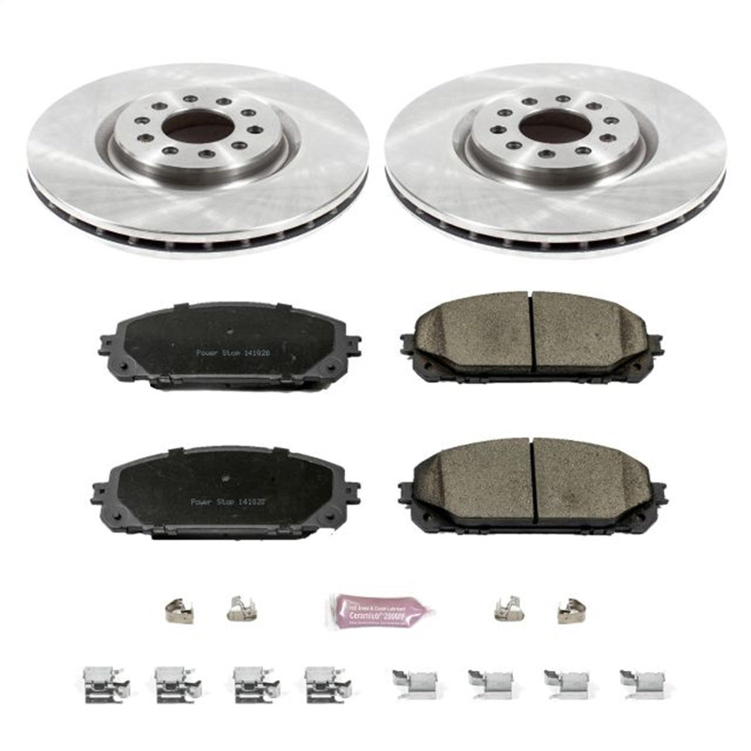 Power Stop Autospecialty KOE6540 1-Click Daily Driver Brake Kits