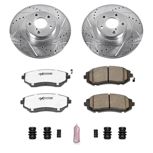 Power Stop K237326 1-Click Street Warrior Z26 Brake Kit