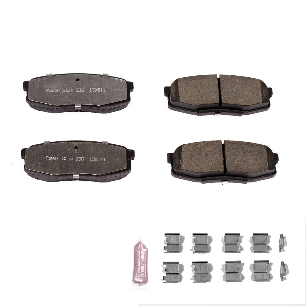Power Stop Z361304 Front Z36 Truck and Tow Brake Pads