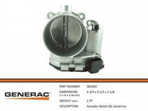 Generac 0E4392 Generator Bosch Governor Actuator