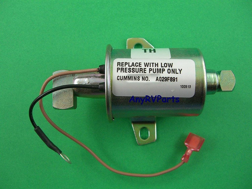 Onan Cummins A064S971 Genuine OEM Fuel Pump 12VDC Replaces A047N923, A029F891, 149-2331-02 & 149-2331