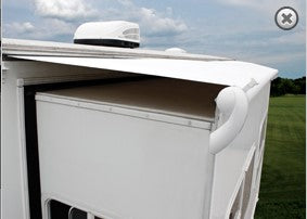 Dometic  98001CQ.090B RV Slide Topper Deluxe, Polar White, 90