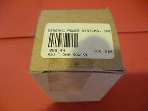 Generac G089744 RES 1 OHM 50W 5% Dropshipped from Manufacturer OBSOLETE