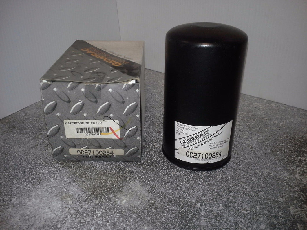 Generac 0C27100284 CARTRIDGE;Oil FILTER Product is OBSOLETE Dropshipped from Manufacturer