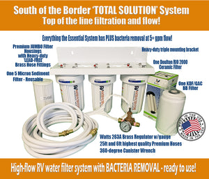 South of the Border Water Filtration System - Total Solution