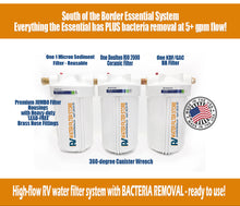 South of the Border Drinking Water Filtration System