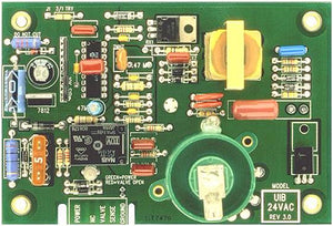 Dinosaur Electronics UIB24VAC Universal Ignitor 24v for Park Model Furnaces 3.43" x 5.10"