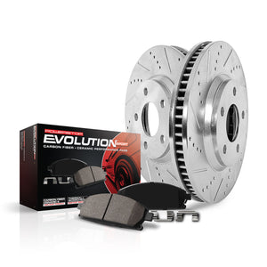 Power Stop K1152 Z23 Evolution Sport Performance 1-Click Brake Kit