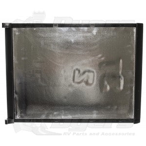 Dometic 2932561208 6/8 Cu Ft. Black LH RV Refrigerator Freezer Door - AnyRvParts.com