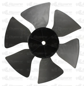 Dometic 3313107.015 OEM RV Brisk Air Black Air Conditioner Fan Blade - Perfect Fit D-Hole, Replacement Part - AnyRvParts.com