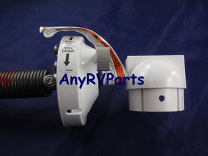 Dometic 3309932006B 8500 Plus Torsion Assembly Standard Right Hand White - AnyRvParts.com