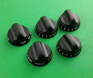 Atwood 57544 Knob Kit for RV 1734,2134,CV34PIEZO,BURNERS & OVEN  5 PIECES ** (PWY) - AnyRvParts.com